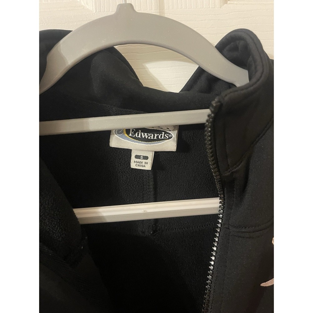 Edwards Black Softshell Jacket Small - Picture 2 of 8